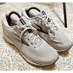 Brooks Ghost 15 Athletic Running Shoes Mens US 12 2E Wide 1103932e098 Gray Mesh