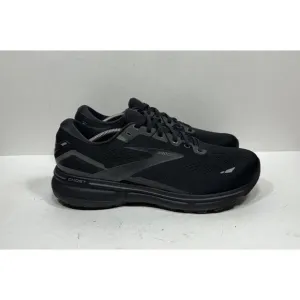Brooks Ghost 15 Triple Black Sneakers Running Shoes Men’s Sz 12.5 4E Extra Wide