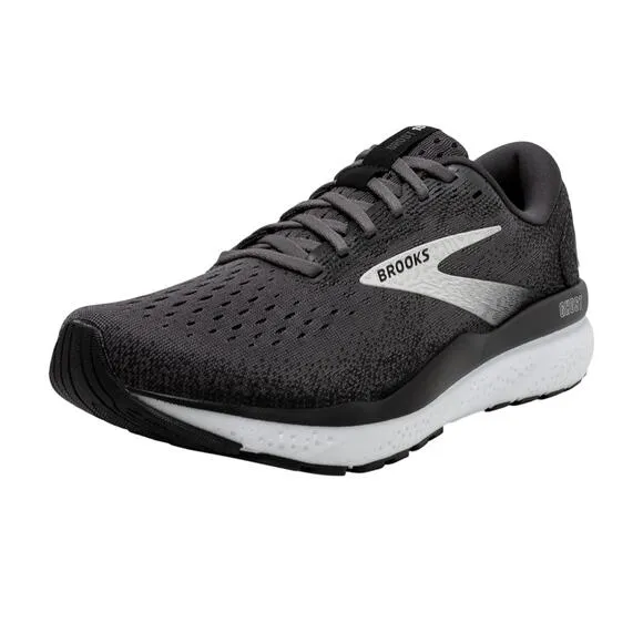 Brooks Ghost 16 Running Shoes Mens 13 2E Black Mesh Training Sneakers New In Box