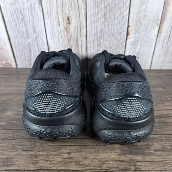 Brooks Ghost 16 Running Shoes Women's Extra Wide Sz 10 EW (2E) Black (Worn Once)