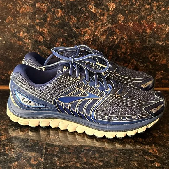 Brooks glycerin 12 3D PRINT running shoes 8 WIDE