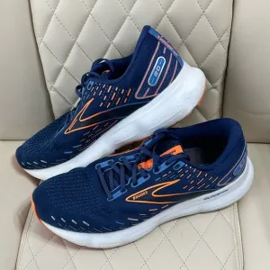 BROOKS Glycerin 20 men’s running shoes size 11.5 wide width blue orange