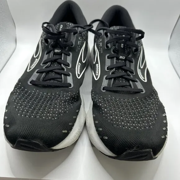 Brooks Glycerin 20 Shoes Mens Size 13 Black Running Comfort Trainer