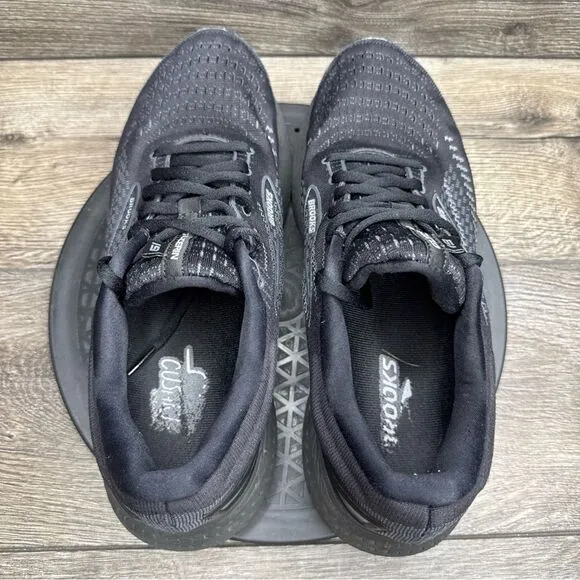 Brooks Glycerin 19 Black Men’s Size 11.5- 2EE Extra Wide Black Shoes