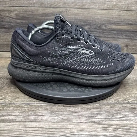 Brooks Glycerin 19 Black Men’s Size 11.5- 2EE Extra Wide Black Shoes