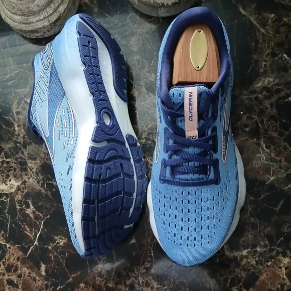 Brooks Glycerine 20 Comfort/Running/Medical Field Shoes Size 8.5 for Women