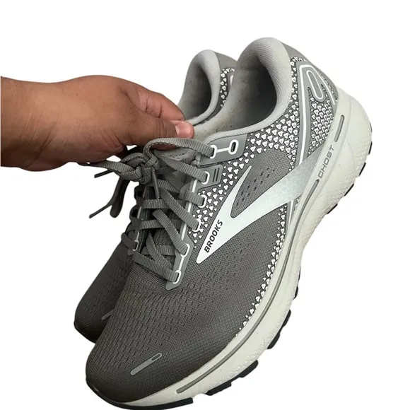 Brooks Gray Running Shoes “Ghost” 14 size 8.5 Wide!