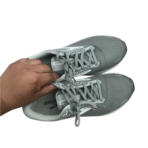 Brooks Gray Running Shoes “Ghost” 14 size 8.5 Wide!