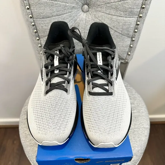Brooks Launch GTS 10 Black Blackend Pearl Men’s Running Shoes, Size: 9.5