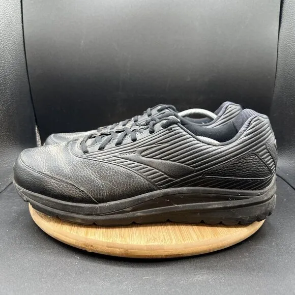 Brooks Mens Size 14 2E Wide Addiction Walker 2 1103182E072 Black Shoes Sneakers