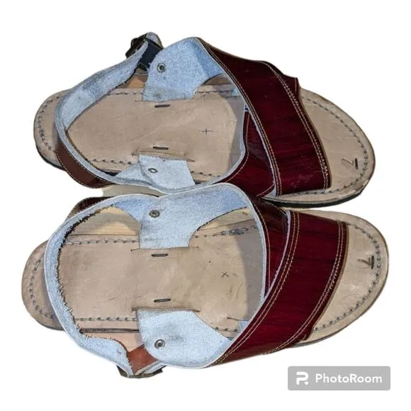 Brown Mexican Sandals Size 8.5