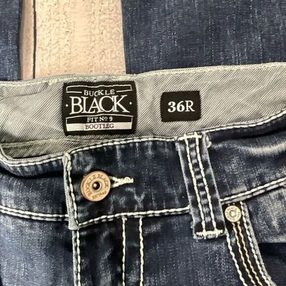 BUCKLE BLACK Fit No. 9 Bootcut Jeans