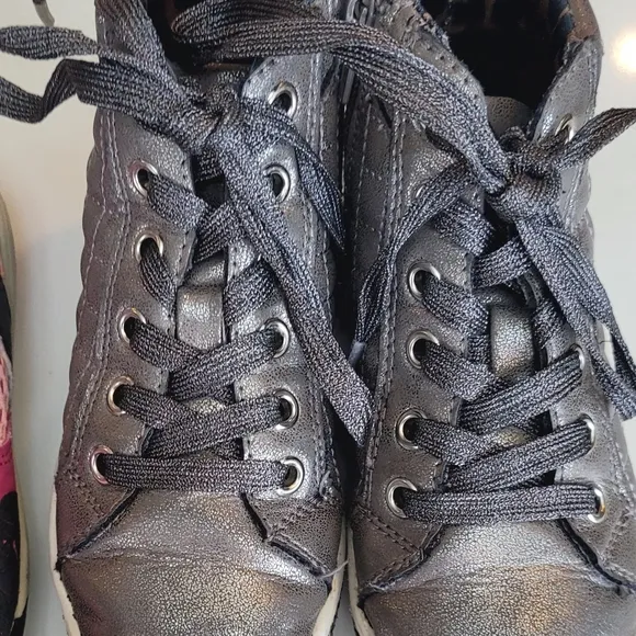 Bundle Of Girls Summer Shoes Including Mini Melissa &amp; Harper Canyon, Sz 12