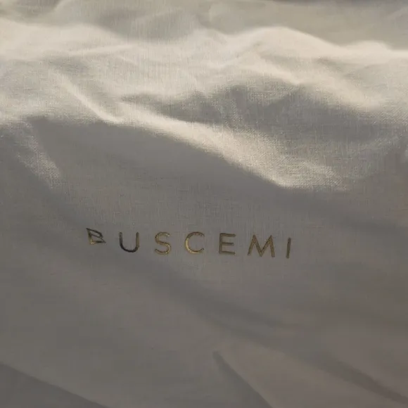 Buscemi Black Leather Men's Shoes