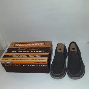 c NEW SKETCHERS NEW SKETCHERS MENs CRESTON MOSECO 65355 CHAR VINTAGE WAS…