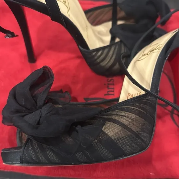 Christian Louboutin artydiva 120mm black 38