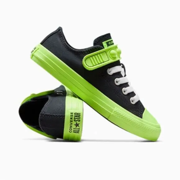Chuck Taylor All Star Bubble Strap Easy-On Hyper Brights Sneaker Shoes Size 3
