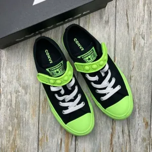 Chuck Taylor All Star Bubble Strap Easy-On Hyper Brights Sneaker Shoes Size 3