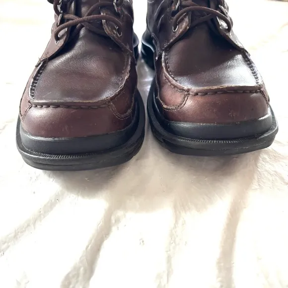 Clarks Brown Leather waterproof Gore-Tex Walking Shoes SZ 9.5 M NWOT