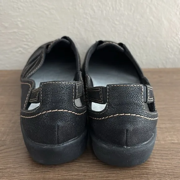 Clarks Cloudsteppers Sillian Stork Women's Shoes, Size 8 Wide, Black