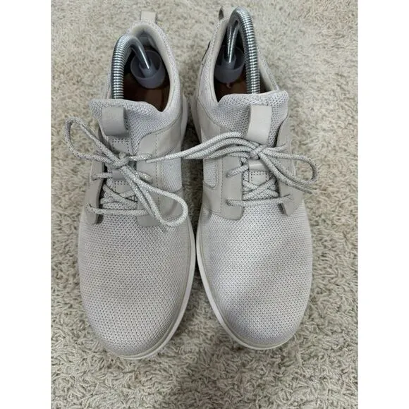 Clarks Men's Un Globe Run Casual Lace Up Sneaker‎ Shoes Ivory Size 9.5 Comfort
