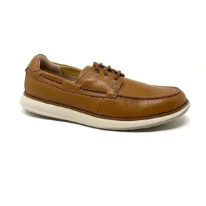 CLARKS - MENS UN PILOT LACE SHOES Tan leather