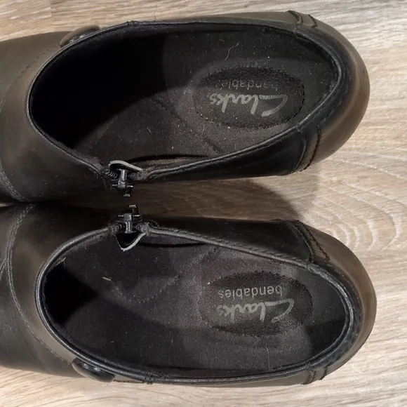 Clarks Women's Black Heeled Shoes Size 7M