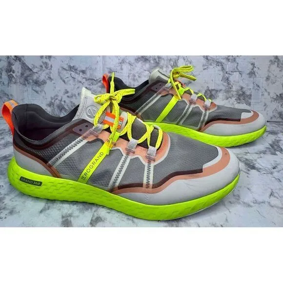 Cole Haan Men's 11.5M Zerogrand‎ Outpace Running Shoes Trainers Morning Fog