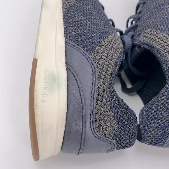 Cole Haan - men’s Grandpro Runner stitchlite low top sneakers navy/tan shoes 9‎