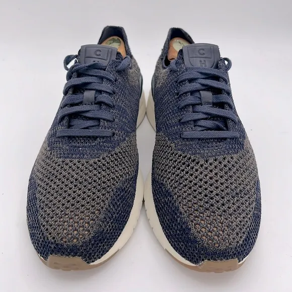 Cole Haan - men’s Grandpro Runner stitchlite low top sneakers navy/tan shoes 9‎