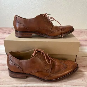 COLE HAAN Mens Shoes Sz. 10W‎  C12845 U I14  Grand OS Wingtip Leather Brown Wide