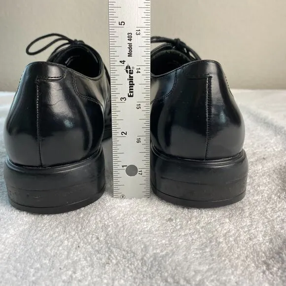 Cole Haan NikeAir Shoes Men 10M Black Leather Dress Classiccore Old Money