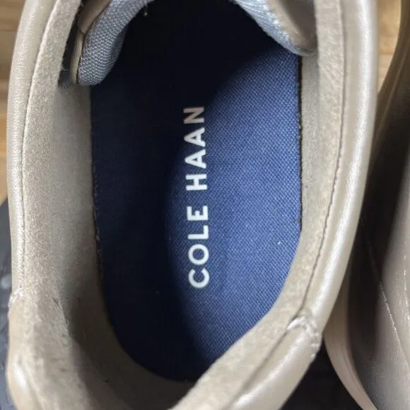 Cole Haan Grand Os Mens Size 11.5 M Crosscourt II Shoes Lace Up Leather Brown