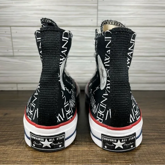 Converse Chuck 70 Hi Top J.W. Anderson‎ Grid Black Shoes - M 4.5 - W 6.5