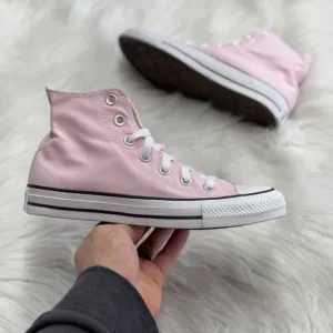 Converse Chuck Taylor All Star Hi Pink Foam Mens Shoes A08580F NEW Multi Sz