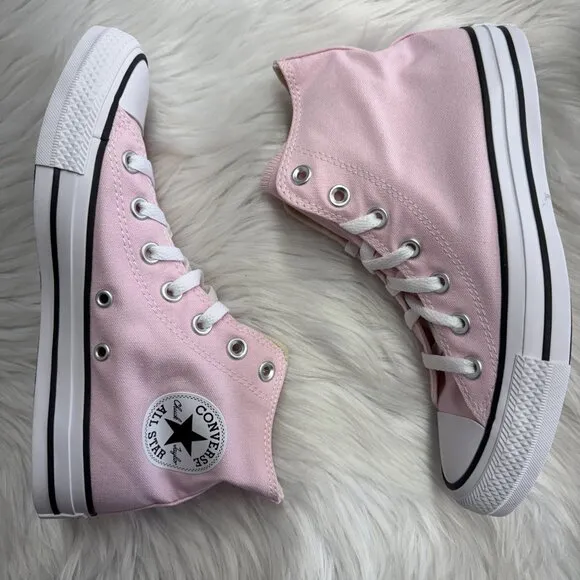 Converse Chuck Taylor All Star Hi Pink Foam Mens Shoes A08580F NEW Multi Sz