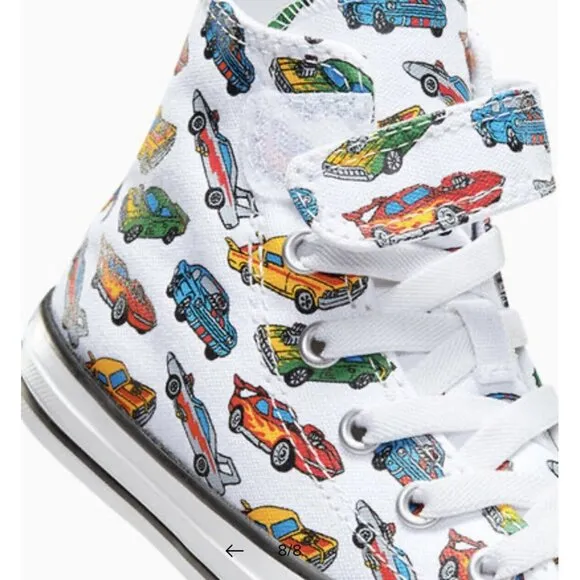 CONVERSE  Chuck Taylor Easy On Cars Shoes Youth Size 3
