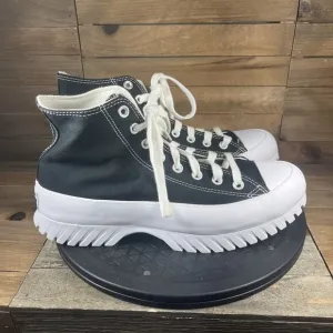 Converse Chuck Taylor Lugged 2.0 Womens Size 10.5 Sneaker Black Top Shoes