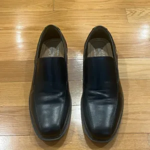 Croft&amp; Barrow men’s ortholite eco black slip on dress shoes size 10.5 wide .