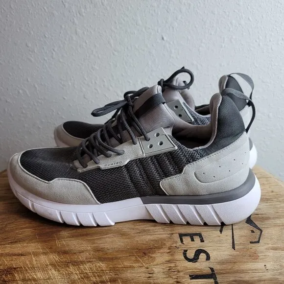 Cu4tro striker gray on gray sneakers