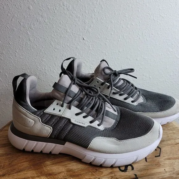 Cu4tro striker gray on gray sneakers