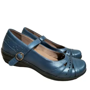 Dansko blue Mathilda mary jane shoes 38