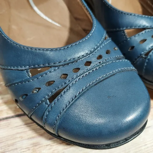 Dansko blue Mathilda mary jane shoes 38
