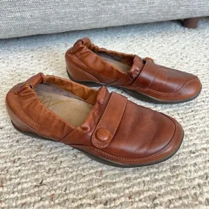 Dansko Carol Leather Slip On Shoes