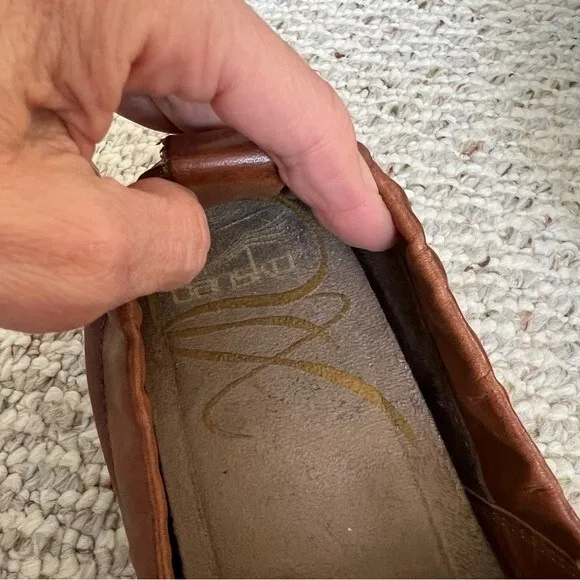 Dansko Carol Leather Slip On Shoes