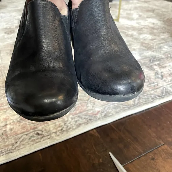 Dansko Robin Shoe In Black Burnished Nubuck Leather Size EU 40 (US 10)