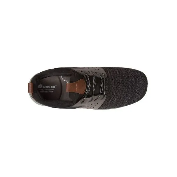 DEER STAGS Mens Black Bungee Laces Pull Tabs Betts Slip On Sneakers Shoes 9.5 M
