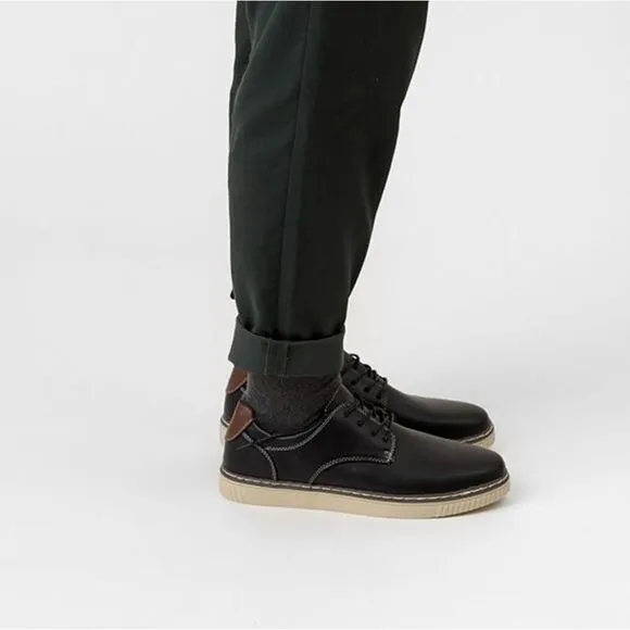 Deer Stags Men's Oakland Dress Fashion Sneaker in Black