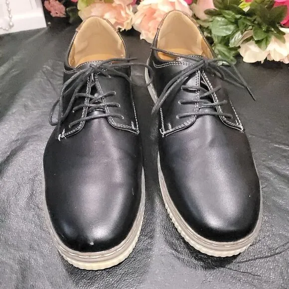 Deer Stags Men's Oakland Dress Fashion Sneaker in Black