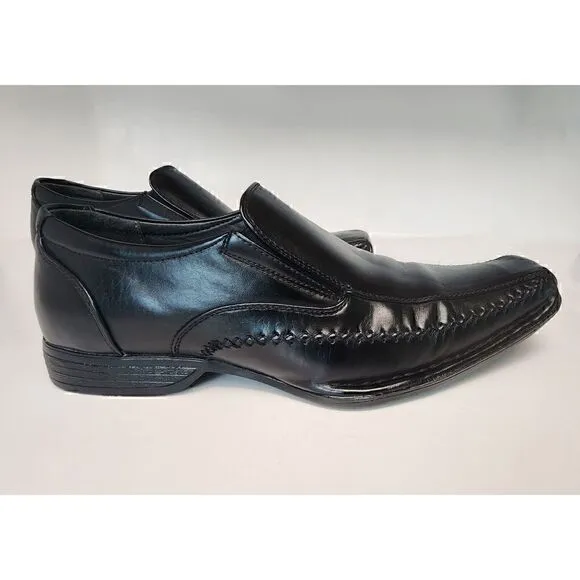 Dexter Comfort Men's Black Leather MEMORY FOAM Loafer Size 10.5